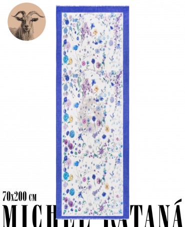 Палантин Унисекс P.CASH40_24-TPC-4/FL.BLEU